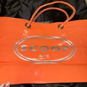 Scoop NYC Vibrant Orange Tote